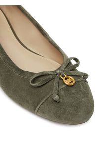 MICHAEL Michael Kors Baleriny Piper 40T6PIFP1S Khaki. Kolor: brązowy. Materiał: skóra, zamsz #6
