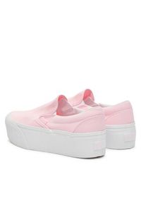 Vans Tenisówki Ua Classic Slip-On Stackform VN0A7Q5RZXK1 Różowy. Zapięcie: bez zapięcia. Kolor: różowy. Materiał: materiał #2