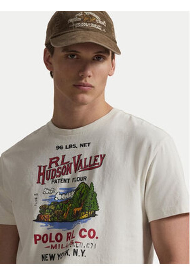 Polo Ralph Lauren T-Shirt 710P04979001 Biały Classic Fit. Typ kołnierza: polo. Kolor: biały. Materiał: bawełna