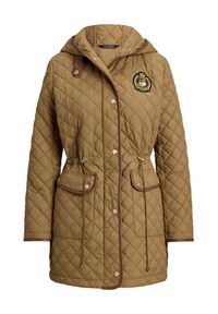 Lauren Ralph Lauren - LAUREN RALPH LAUREN Kurtka przejściowa 297979534002 Brązowy Straight Fit. Kolor: brązowy. Materiał: syntetyk #4