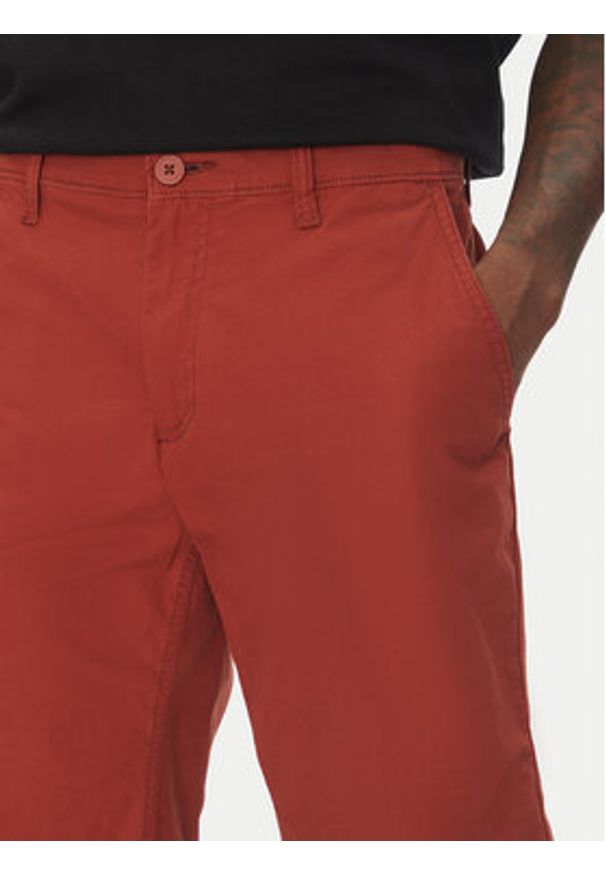 Timberland Szorty materiałowe TB0A5U2K Czerwony Regular Fit. Kolor: czerwony. Materiał: bawełna