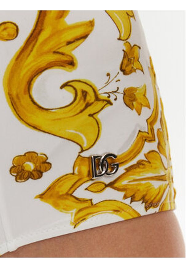 DOLCE & GABBANA - Dolce&Gabbana Strój kąpielowy O9A13J ONO19 Żółty. Kolor: żółty. Materiał: syntetyk