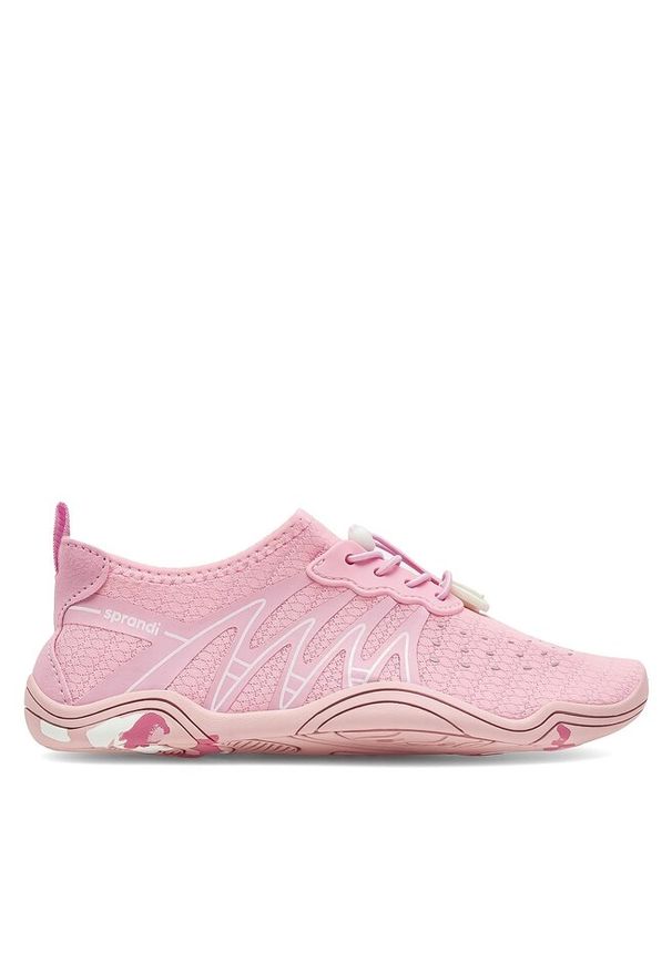 Półbuty Sprandi. Kolor: różowy