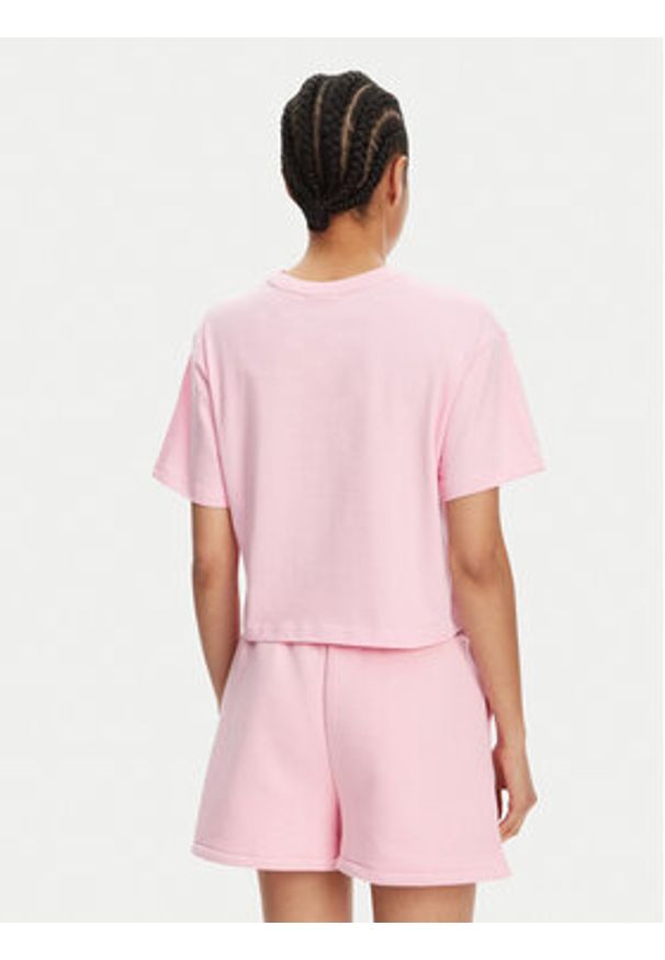 Hunter T-Shirt Abby HARW0059251 Różowy Boxy Fit. Kolor: różowy. Materiał: bawełna