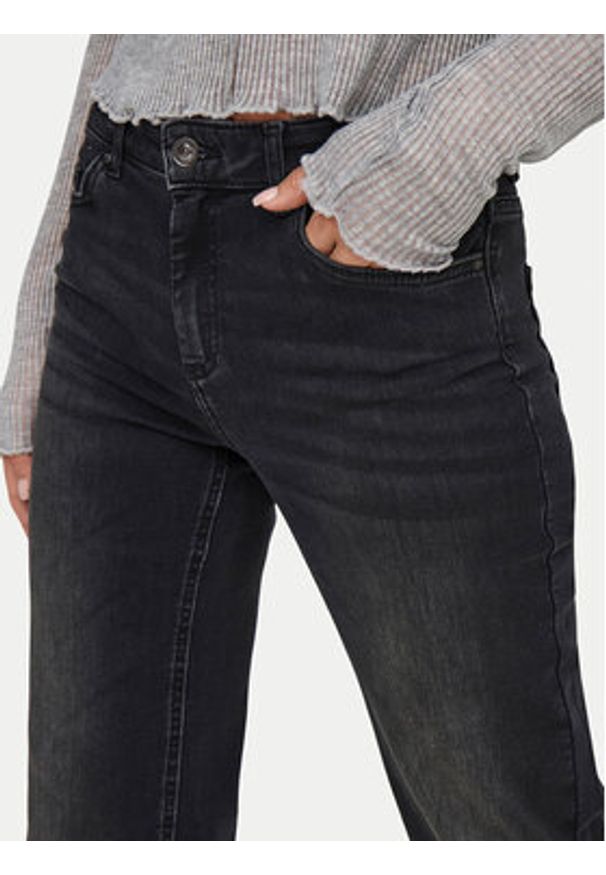 only - ONLY Jeansy Blush 15330779 Czarny Straight Fit. Kolor: czarny