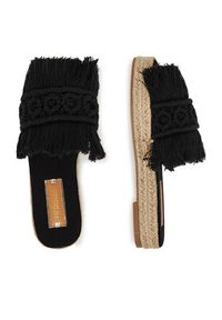 DeeZee Espadryle S294 Czarny. Kolor: czarny. Materiał: materiał #5