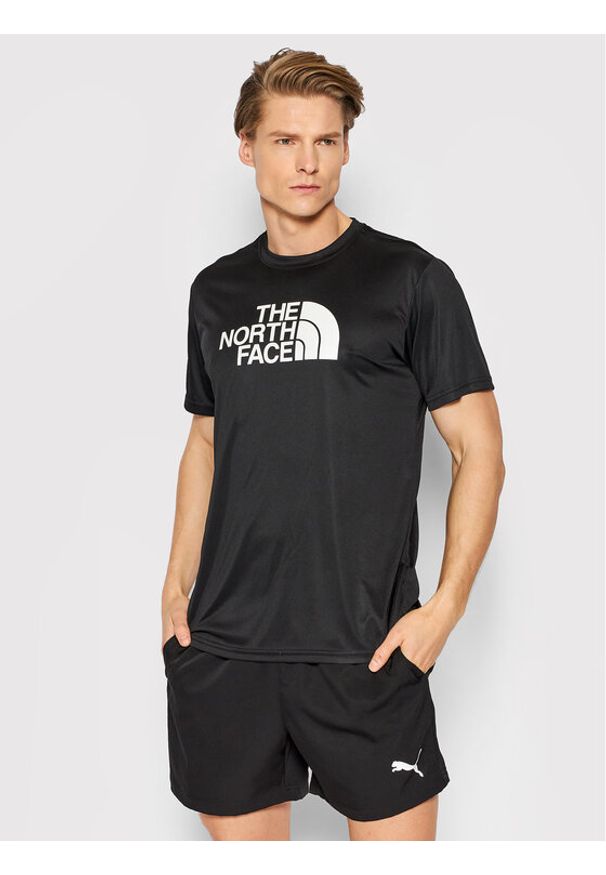 The North Face Koszulka techniczna Reaxion Easy NF0A4CDV Czarny Regular Fit. Kolor: czarny. Materiał: syntetyk