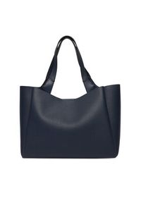 DKNY Torebka R43AYG32 Granatowy. Kolor: niebieski. Materiał: skórzane #3
