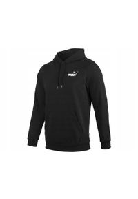 Bluza sportowa z kapturem męska czarna Puma Ess+ 2 Coi Small Logo. Typ kołnierza: kaptur. Kolor: czarny. Sport: fitness