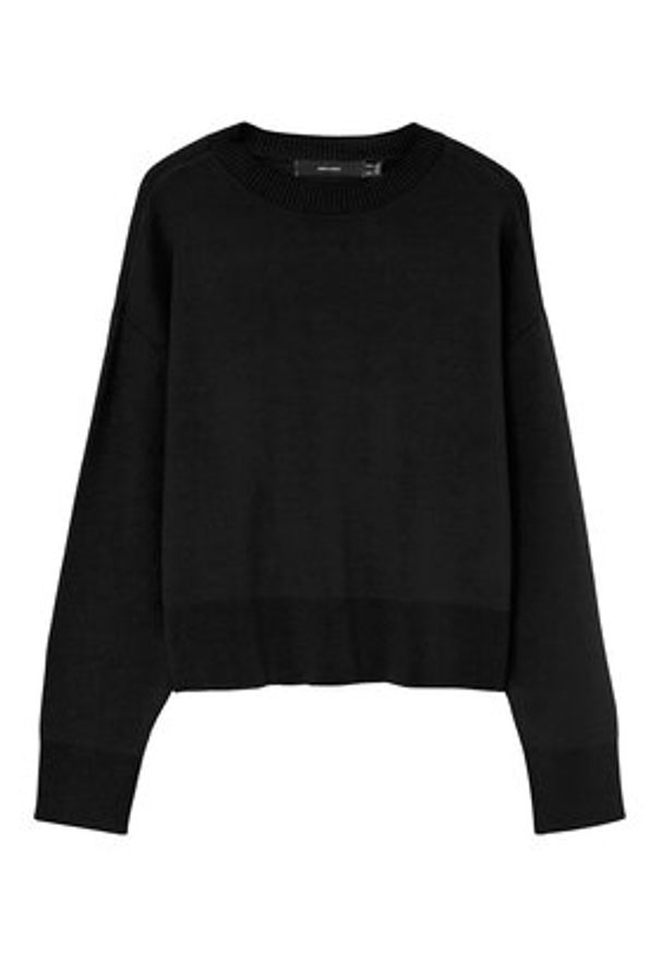 Vero Moda Sweter Gold Art 10332206 Czarny Regular Fit. Kolor: czarny. Materiał: syntetyk