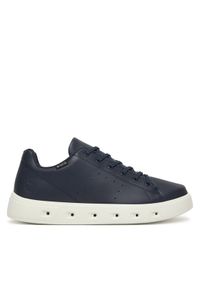 ecco - ECCO Sneakersy Street 720 52088401038 Granatowy. Kolor: niebieski. Materiał: skóra #1