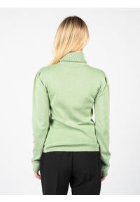 Silvian Heach Sweter "Citron" | PGA22060LU | Citron | Kobieta | Zielony. Okazja: na co dzień. Typ kołnierza: golf. Kolor: zielony. Materiał: wiskoza, nylon. Styl: casual