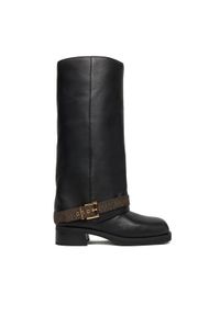 MICHAEL Michael Kors Kozaki Colby 40F5COFB6L Czarny. Kolor: czarny. Materiał: skóra