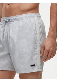 BOSS Szorty kąpielowe Alain 50540089 Szary Regular Fit. Kolor: szary. Materiał: syntetyk #2