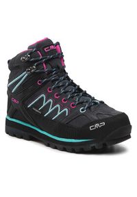 CMP Trekkingi Moon Mid Wmn Trekking Shoe Wp 31Q4796 Szary. Kolor: szary. Materiał: zamsz, skóra #6