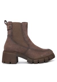 Botki Tamaris. Kolor: brązowy
