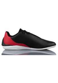Buty do chodzenia męskie Puma Ferrari Drift Cat Decima. Zapięcie: sznurówki. Kolor: czarny, wielokolorowy. Materiał: materiał. Szerokość cholewki: normalna. Sport: turystyka piesza