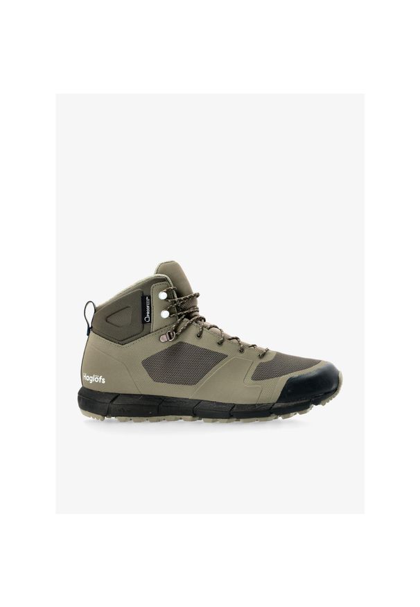 Haglöfs - Buty turystyczne damskie Haglofs L.I.M Mid Proof Eco. Kolor: zielony. Styl: sportowy