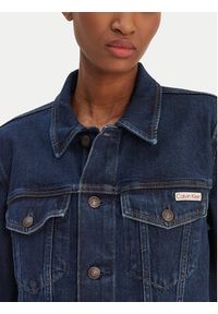 Calvin Klein Jeans Kurtka jeansowa Classic LV047E903G Granatowy Regular Fit. Kolor: niebieski. Materiał: bawełna #2