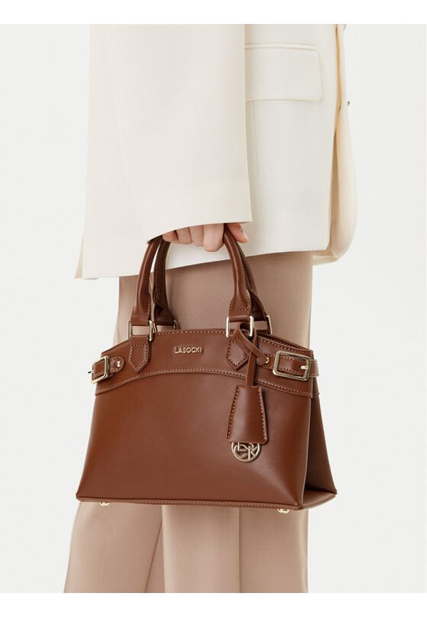 Lasocki Torebka C-LSK-M-007-08 Brązowy. Kolor: brązowy