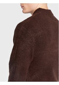 Redefined Rebel Sweter Dustin 212057 Brązowy Regular Fit. Kolor: brązowy. Materiał: syntetyk #4