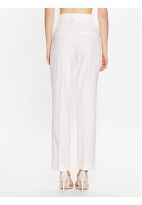 Selected Femme Spodnie materiałowe 16088026 Biały Straight Fit. Kolor: biały. Materiał: materiał #2