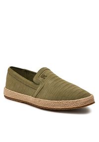 TOMMY HILFIGER - Tommy Hilfiger Espadryle Th Esapdrille Classic Suede FM0FM04984 Zielony. Kolor: zielony #3