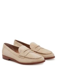 Lauren Ralph Lauren - LAUREN RALPH LAUREN Mokasyny Wynnie 802970584001 Beżowy. Kolor: beżowy. Materiał: zamsz, skóra #5