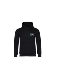 Bluza turystyczna męska Billabong Dimension. Kolor: czarny. Materiał: poliester, bawełna
