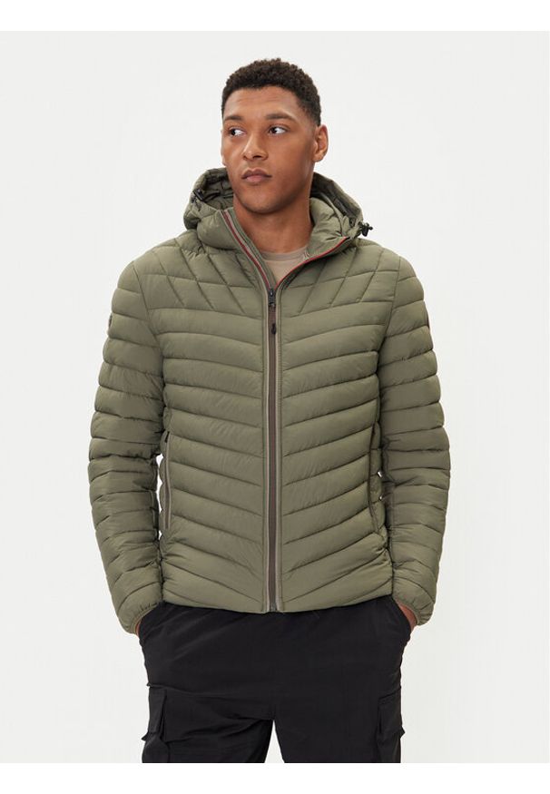 Napapijri Kurtka zimowa A-Lapaz H NP0A4I26 Zielony Regular Fit. Kolor: zielony. Materiał: syntetyk. Sezon: zima