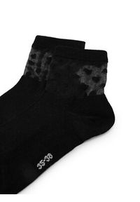 Nine West Zestaw 2 par wysokich skarpet damskich KR_NW_STREET_W_SS25 (2 PACK) Czarny. Kolor: czarny. Materiał: materiał, bawełna