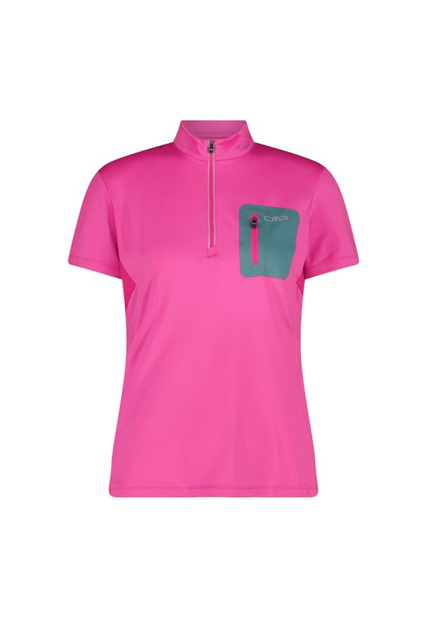 Koszulka rowerowa damska CMP Lush T-Shirt Free Bike. Kolor: różowy. Sport: kolarstwo