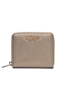 Guess Mały Portfel Damski Laurel II Slg SWBG74 59137 Złoty. Kolor: złoty. Materiał: skóra