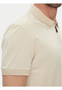 BOSS Polo Philix Pima 50538177 Beżowy Regular Fit. Typ kołnierza: polo. Kolor: beżowy. Materiał: bawełna #5