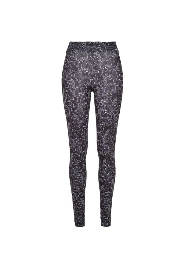 Legginsy damskie Urban Classics aop (Grandes tailles). Kolor: czarny