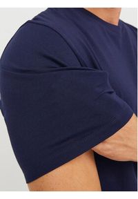 Jack & Jones - Jack&Jones T-Shirt Paulos 12245087 Niebieski Standard Fit. Kolor: niebieski. Materiał: bawełna #4