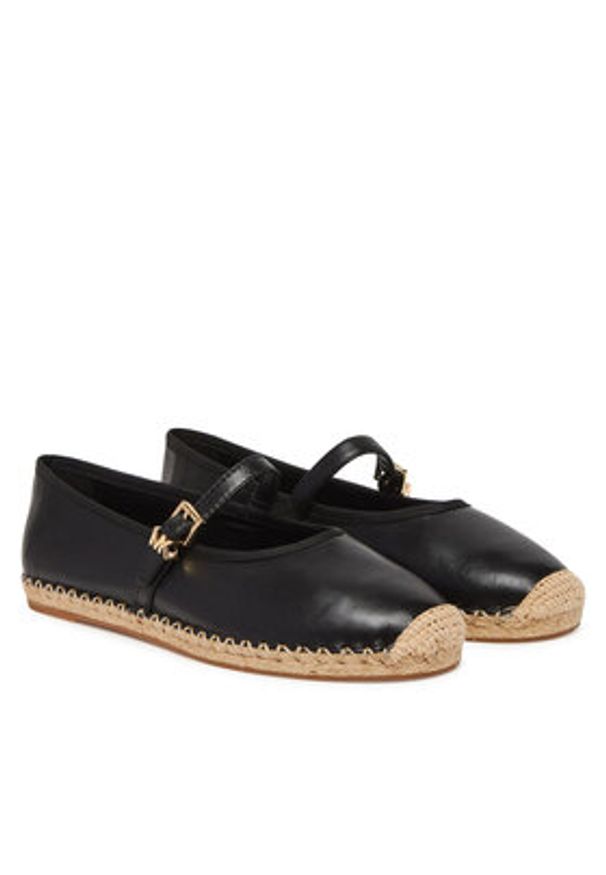 MICHAEL Michael Kors Espadryle 40S5LYFP2L Czarny. Kolor: czarny. Materiał: skóra