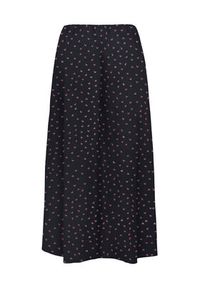 only - ONLY Spódnica maxi Nova 15357477 Czarny Regular Fit. Kolor: czarny. Materiał: wiskoza
