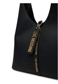 Love Moschino - LOVE MOSCHINO Torebka JC4173PP1NLV0000 Czarny. Kolor: czarny. Materiał: skórzane #4