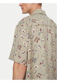 Hugo - HUGO Koszula Espino 50560632 Zielony jasny Oversize. Kolor: zielony. Materiał: lyocell #3