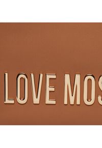 Love Moschino - LOVE MOSCHINO Torebka JC4198PP1IKD0201 Brązowy. Kolor: brązowy. Materiał: skórzane #4