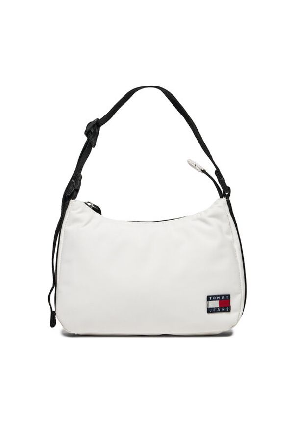 Tommy Jeans Torebka Tjw Essential Daily Shoulder Bag AW0AW15815 Biały. Kolor: biały