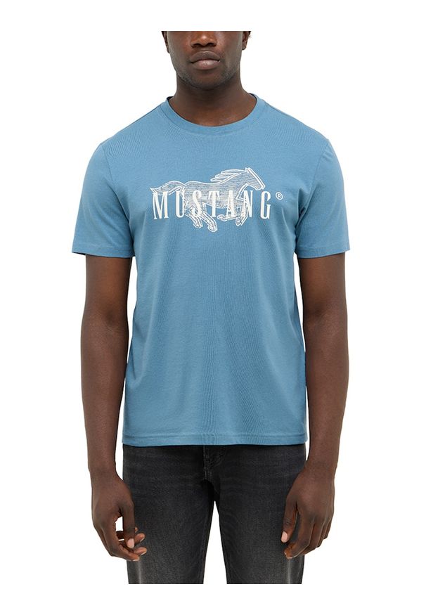 Męski T-Shirt Mustang Style Austin Bluestone 1016858 5180
