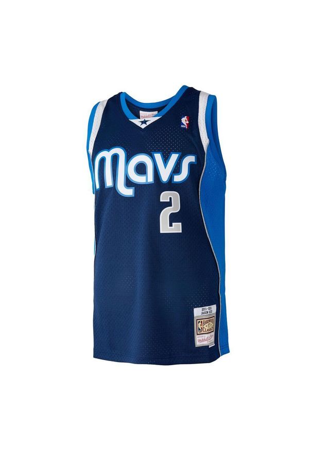 Mitchell & Ness - Koszulka NBA Dallas Mavericks Jason Kidd. Kolor: niebieski. Sport: koszykówka