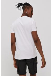 Superdry T-shirt męski kolor biały z nadrukiem. Okazja: na co dzień. Kolor: biały. Wzór: nadruk. Styl: casual #2