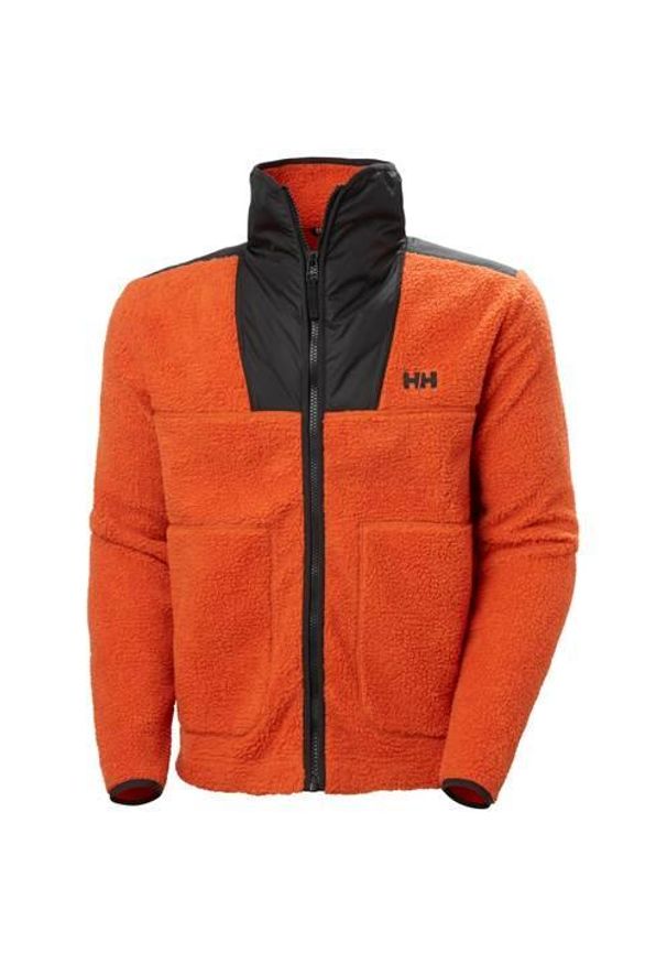 Kurtka uniwersalna męska Helly Hansen Explorer Pile Jacket. Kolor: pomarańczowy