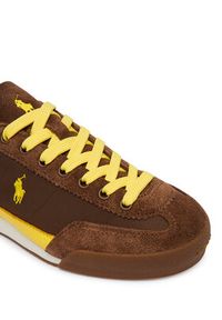 Polo Ralph Lauren Sneakersy 804P15632002 Brązowy. Kolor: brązowy. Materiał: zamsz, skóra #5