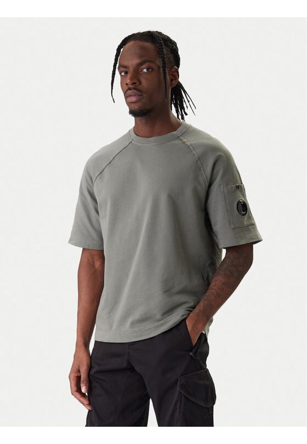 C.P. Company T-Shirt 20CMSS034A002246G Szary Regular Fit. Kolor: szary. Materiał: bawełna