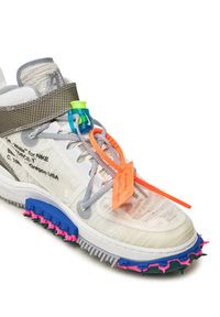 OFF-WHITE - Off-White Sneakersy OMIA258G22MAT Biały. Kolor: biały. Materiał: materiał #5