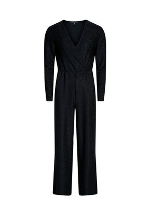 only - ONLY Kombinezon Rich 15360280 Czarny Regular Fit. Kolor: czarny. Materiał: syntetyk